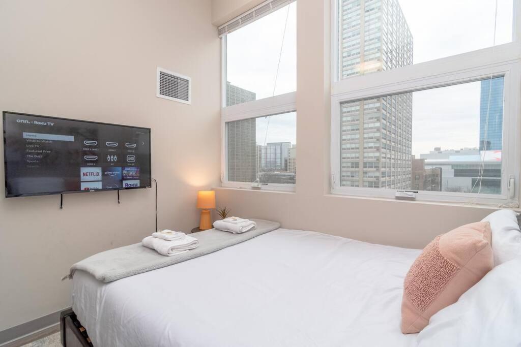שיקגו Modern 2Br In South Loop Near Soldier Field, Grant Park, Downtown, & Lakefront Trail מראה חיצוני תמונה